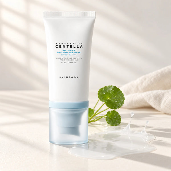 Skin1004 Hyalu-Cica Water-Fit Sun Serum SPF50+, front packshot