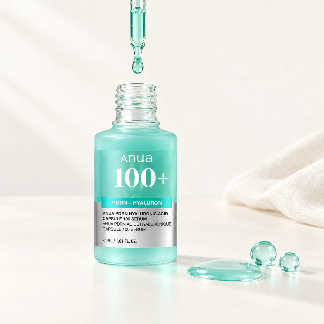 Anua PDRN Hyaluronic Acid Capsule 100 Serum, front packshot