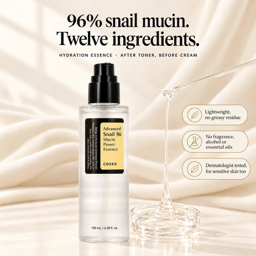 COSRX Advanced Snail 96 Mucin Power Essence, why this one, key benefits