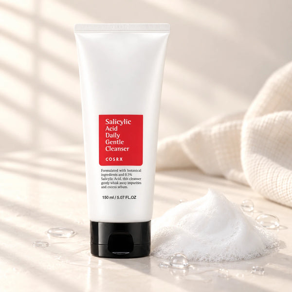 COSRX Salicylic Acid Daily Gentle Cleanser, front packshot