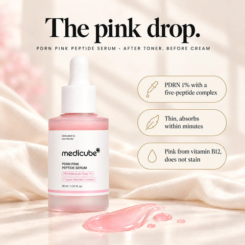 Medicube PDRN Pink Peptide Serum, why this one, key benefits